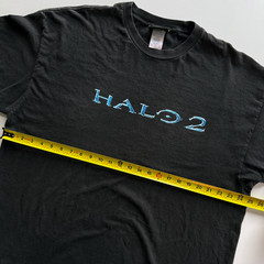 Vintage 2004 Halo 2 Logo Tee Size XXL Halo 3 Halo ODST Halo Reach Bungie Xbox