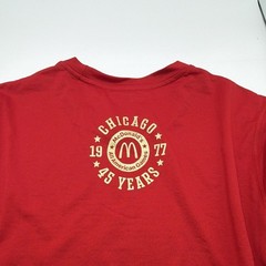 Adidas McDonald’s All American 2022 Creator Tee Men’s Large Red Chicago
