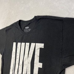 Vintage Nike 6.0 Big Logo “Nike Six Point OH” Black Size L Large