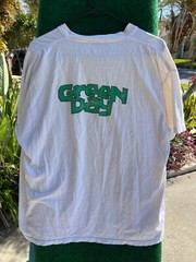 GREEN DAY 1994 BROKUM TAG (XL 23X26)- RARE SHIRT- MUSIC- CONCERT- TOUR