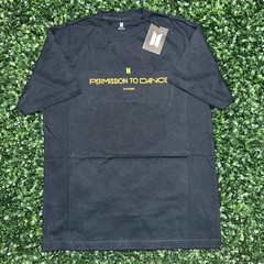 BTS Permission To Dance On Stage Merch Icon Navy T Shirt Size Large RARE NEW !