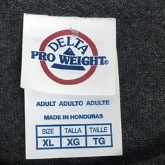 Delta Pro Weight Graphic T-Shirt Mens XL New York City Gray Crew Neck