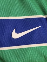 Nike Court Slam Dri-FIT ADV Tennis Top Shirt Blue Green FZ6934-539 Men’s Large L