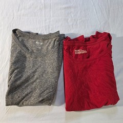 MOSSIMO SUPPLY CO. CASUAL TEE L 100% COTTON MACHINE WASH COLD WITH LIKE COLORS