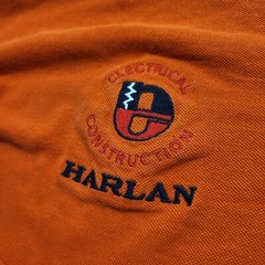 Tyndale Flame Resistant Shirt Mens 2XL Henley Orange HRC1 Long Sleeve Work