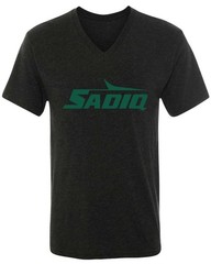 Kenyon Sadiq Jets Logo MENS V-NECK Shirt T-Shirt Adult XL