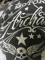 ARCHAIC by AFFLICTION Men’s T-Shirt NATION Skull Wings US Flag Black S-4XL $40
