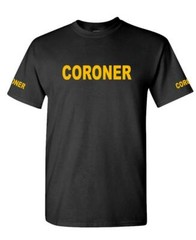 CORONER – Unisex Cotton T-Shirt Tee Shirt