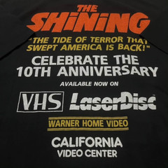 THE SHINING Vintage 90s Horror Movie Stephen King Nicholson Sz.L Shirt REPRINT