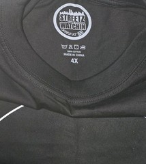 Streetz Iz Watchin Ski Mask Men’s T-Shirt Size 4XL