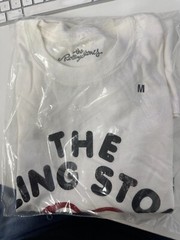 THE ROLLING STONES MENS WHITE NEW YORK CITY T SHIRT