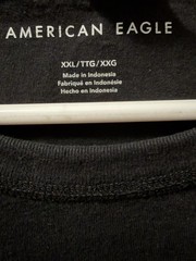 American Eagle Men’s 2XL Casual T-shirt With Reflective Logo