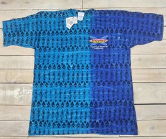 New Vintage 90s NA’PALI Surf Co. Virginia Beach Tie Dye All Over Print Tee L