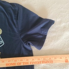 Chubbies Mens Large Navy Blue Taco Weekend Shirt
