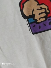 Vintage Mens Ericsson Promotion graphic T Shirt XL White 90s 1990s Rare Tee