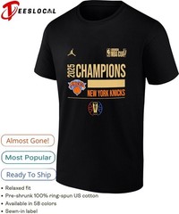 Knicks NBA Cup 2025 Champions Commemorative Apparel Shirt Size S-5XL