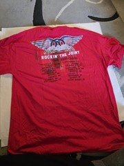 Y2K Aerosmith 2005/2006 Red Tour T-Shirt Sz L
