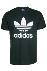 Adidas Men’s T-Shirt Trefoil Logo Design Graphic Classic Short Sleeve Shirt
