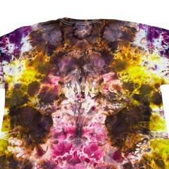 Hand Dyed Tie Dye Tee T Shirt Abstract Acid Wash Grunge Festival Adult Large