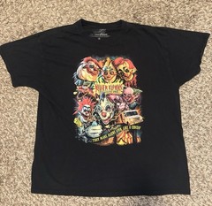 Killer Klowns From Outer Space Terror Threads T-Shirt Black XL Horror Movie