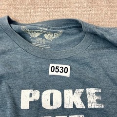 Vintage 2011 Pillsbury Doughboy Poke Me T-Shirt Men XL Blue Heather Short Sleeve