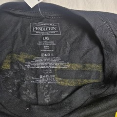 Pendleton Woolen Mills Buffalo Graphic T-Shirt Men’s Large NWT Black Cotton Tee