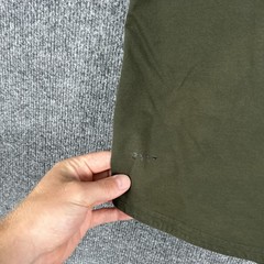 BYLT Shirt Mens Large Green Drop-Cut Crewneck Stretch Tee Tagless Casual
