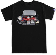 JDM EJ207 WRX STi Turbo Engine Motor swap mounts T Shirt