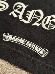 Chrome Hearts Los Angeles Horseshoe Pocket Tee Black Size Medium Made In USA