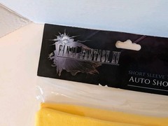 Final Fantasy XV Game T-Shirt Auto Shop Square Enix Yellow XXL Sealed