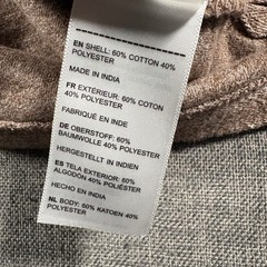 UNTUCKit Urey Henley Mens Large Tan Long Sleeve Heathered Knit Shirt 40983