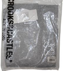 Crooks & Castles Core Logo Heather Gray Longsleeve Tee – Size Medium T-shirt New
