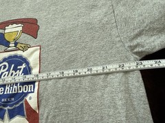 Pabst Blue Ribbon Support Your Local Bartender Mens X Large Retro Ad T-shirt