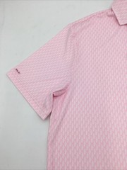 RLX Ralph Lauren Mens Short Sleeve T Shirt in Pink Size Medium