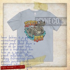 River Rat Tubing 1980 Vintage Men’s T-Shirt