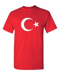 Turkey T shirt Turkish Flag National Team T-shirt Turkiye Moon Pride Tee Türkiye