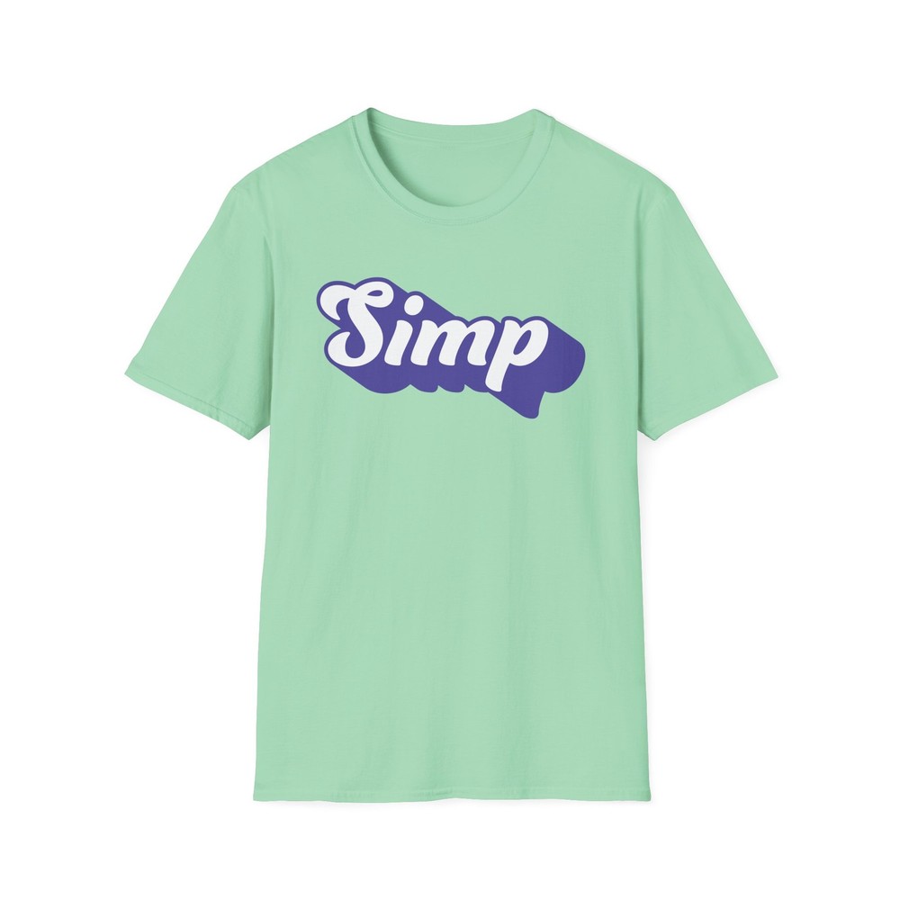 Simp Unisex Softstyle T-Shirt, Funny Gift, Casual Tee, Everyday Wear