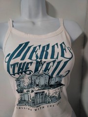 Pierce the Veil misadventures tank top pierce the veil Crop Top Ptv Shirt Collid