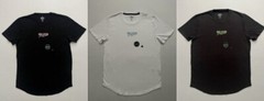 Hollister Men’s Glow-In-The-Dark Graphic T-Shirt Curved Hem Logo Tee XS S M L XL