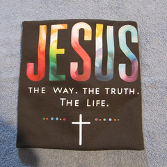 CUSTOM DTF PRINTED T SHIRT (SIZES MED / LG / XL)