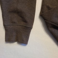 US Polo Assn Luxury Feel Sweatshirt Men M Brown Crew Neck Fleece Pullover Cotton