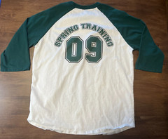 Oreganos Restaurant Pizzeria Jersey T Shirt Spring Training Size Large