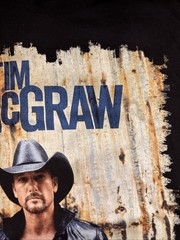 2012 Tim McGraw Brothers of the Sun Tour T-Shirt Men’s XL Black Graphic Tee
