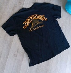 Don Williams Adult T-Shirt Sz XL Short Sleeve Crewneck “The Gentle Giant” Logo