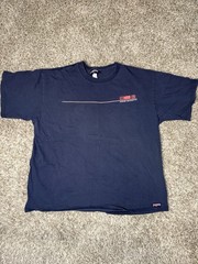 Vintage 90s Collegiate Navy Faded JanSport Howard University T-Shirt XL Boxy