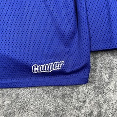 Cooper Shirt Mens XL Blue Long Sleeve V-Neck Breathable Lightweight Jersey