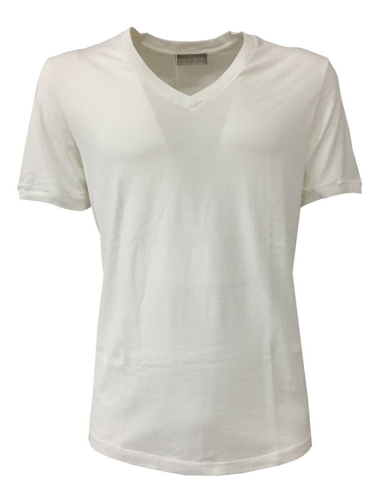 Girelli Bruni Men’s T-Shirt Half Sleeve V-Neck G691 CO GIZA 60/2 100% Cotton