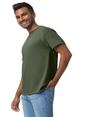 Gildan Adult Ultra Cotton T-Shirt, Size Large Style G2000-Military Green