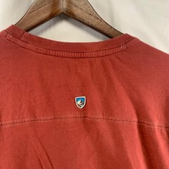 Kuhl T-Shirt Mens XXL Red Wildfibre Organic Cotton Short Sleeve Outdoor Tee
