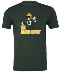 TRIBLEND Devonte Adams Green Bay Packers The Adams Effect T-Shirt
